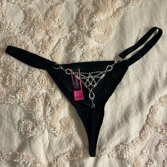 Rhinestones G-String - Picture 1 of 5
